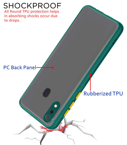 Pikkme green mobile cover for Samsung A20/A30/M10s – photo 4