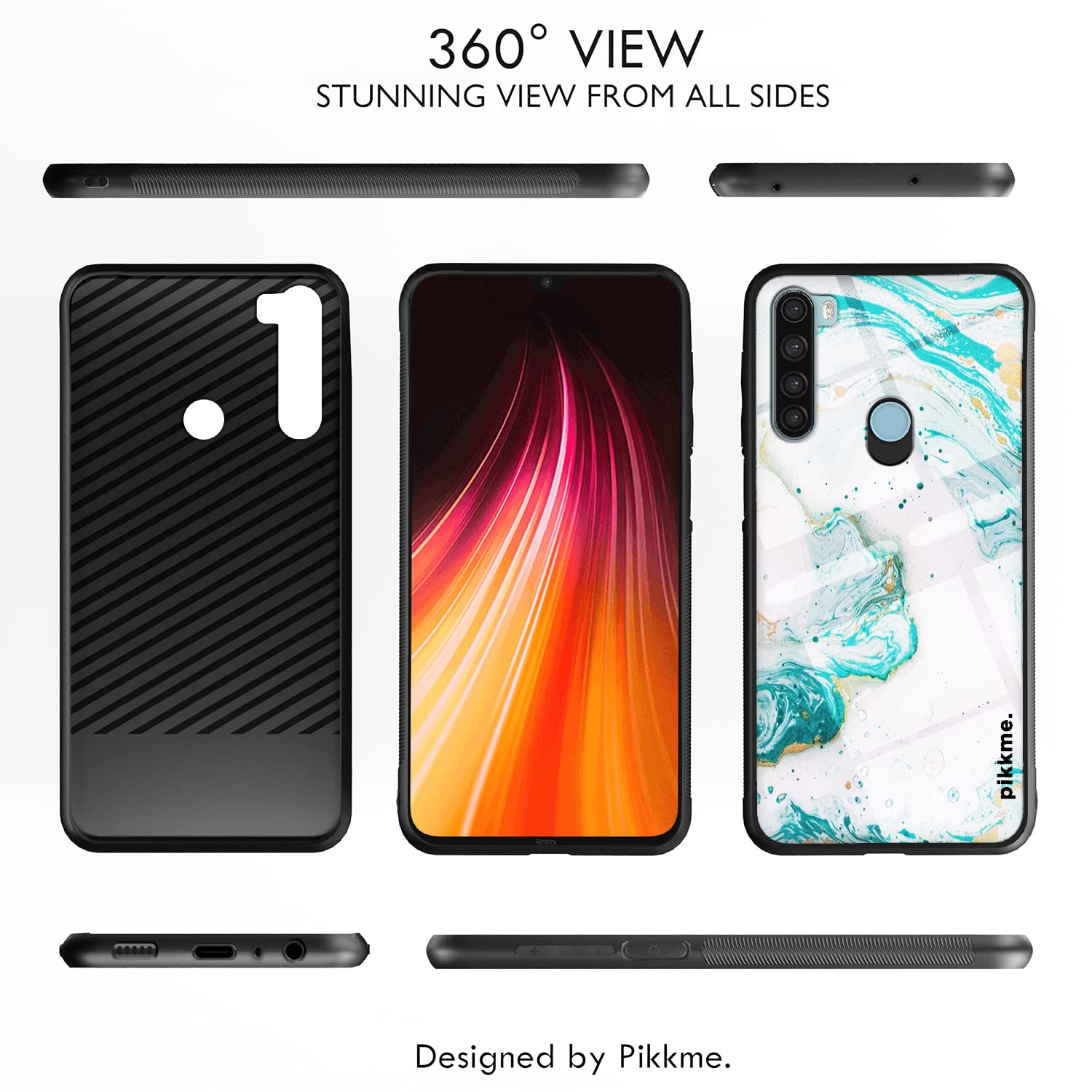 Redmi Note 8 Hybrid phone cover by Pikkme – photo 2