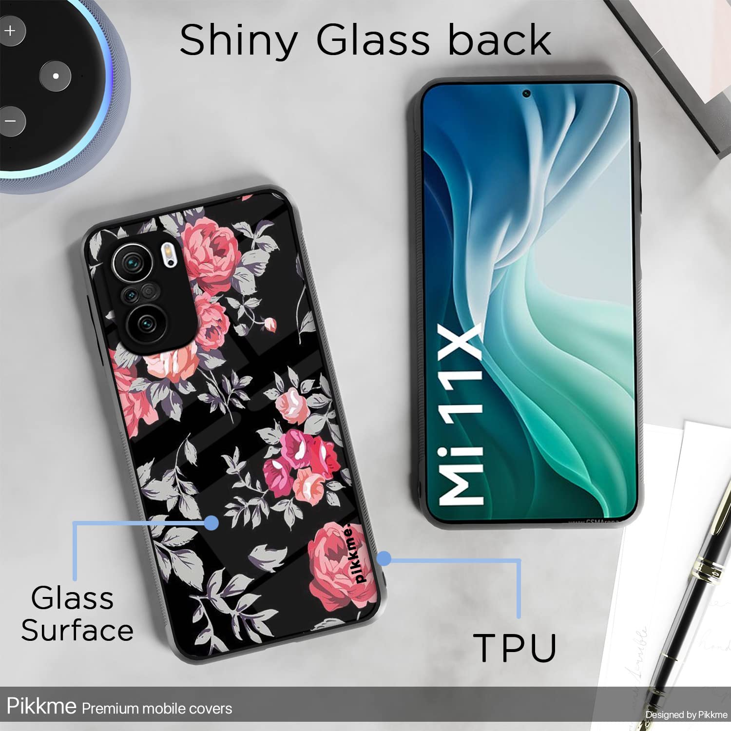 Pikkme Mi 11X/11X Pro Flower mobile cover – photo 3