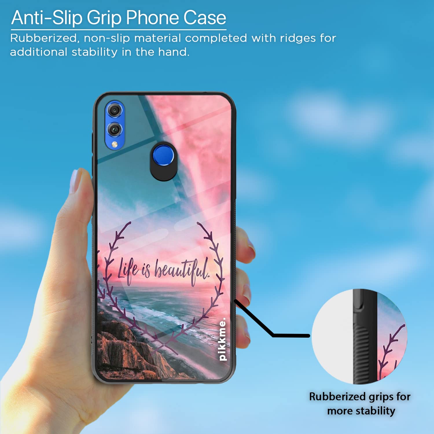 Honor 8X Hybrid back cover by Pikkme – photo 5