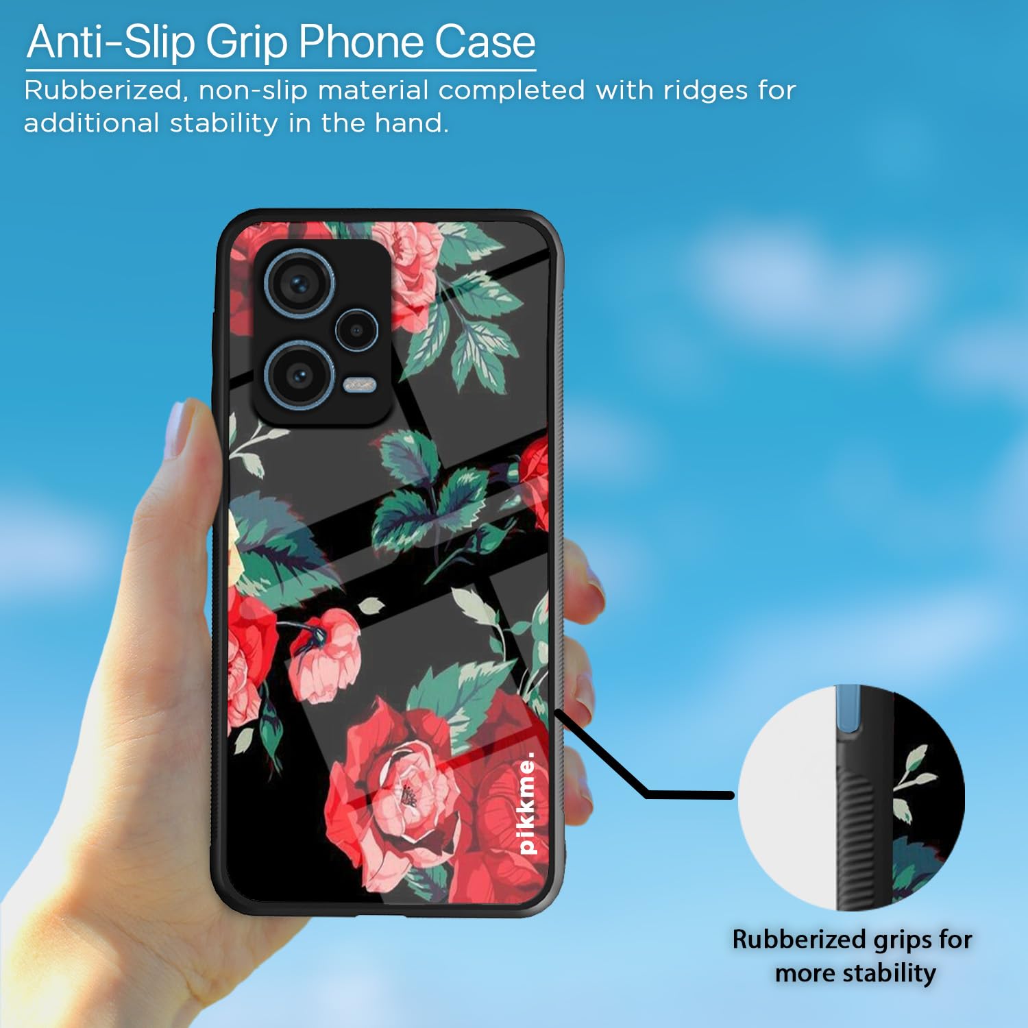 Pikkme Flower phone cover for Redmi Note 12 Pro Plus 5G – photo 5