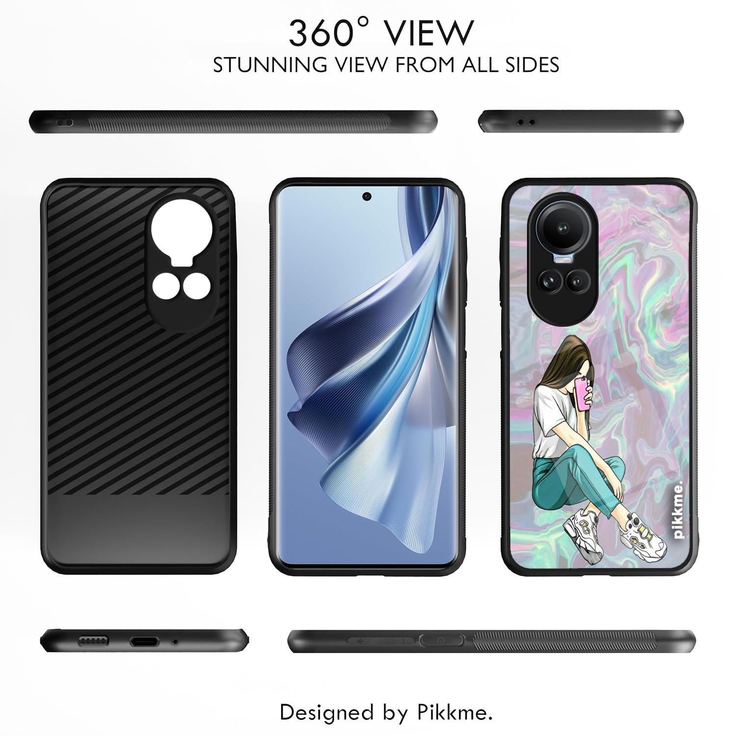 Oppo Reno 10 Pro 5G Hybrid phone cover by Pikkme – photo 2