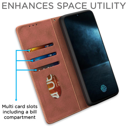 Pikkme iQOO Z7/Z7s 5G Magnetic brown flip cover – photo 3