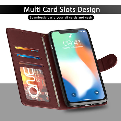 Pikkme iPhone X/XS Wallet brown mobile flip cover – photo 5