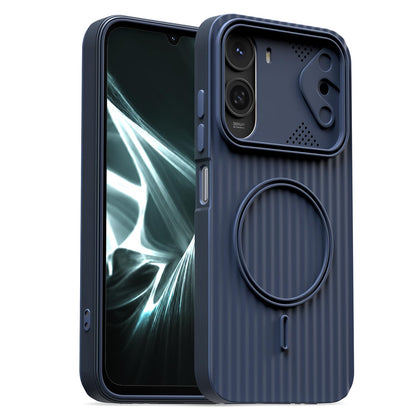 Pikkme Redmi A7 Pro/Poco C85x 5G/C81 MagSafe blue back cover