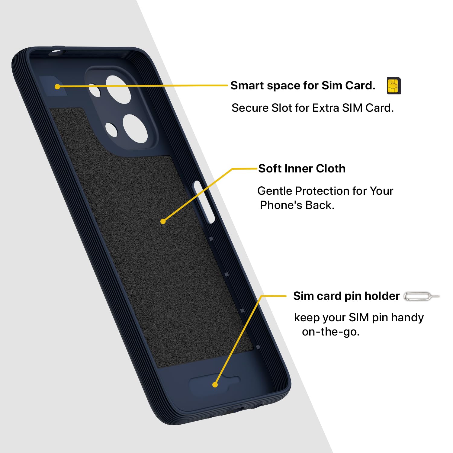 Pikkme Vivo Y11/T5 Lite 5G blue mobile back cover – photo 6