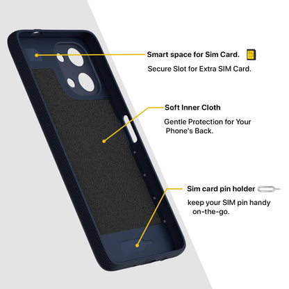 Pikkme Vivo Y11/T5 Lite 5G blue mobile back cover – photo 6