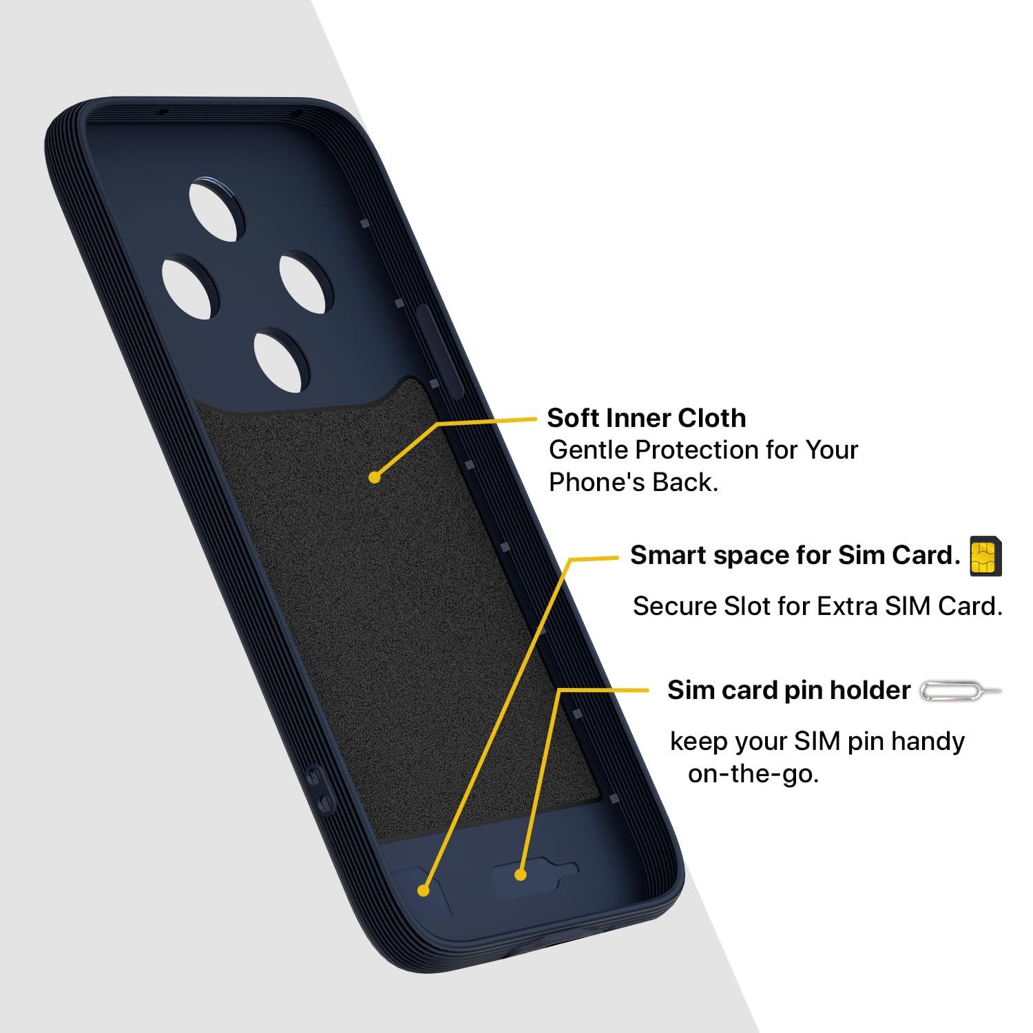 Vivo X200T 5G mobile cover in blue by Pikkme – photo 6