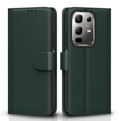 Pikkme Infinix Note 50x 5G Vintage Flip Cover (Green)