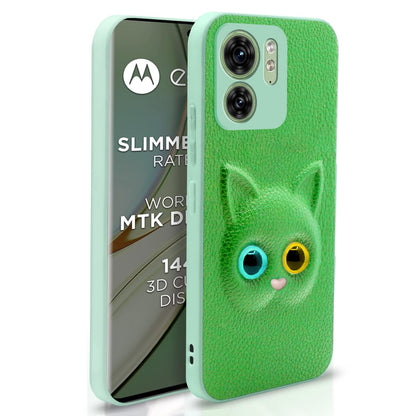 Pikkme green back cover for Moto Edge 40