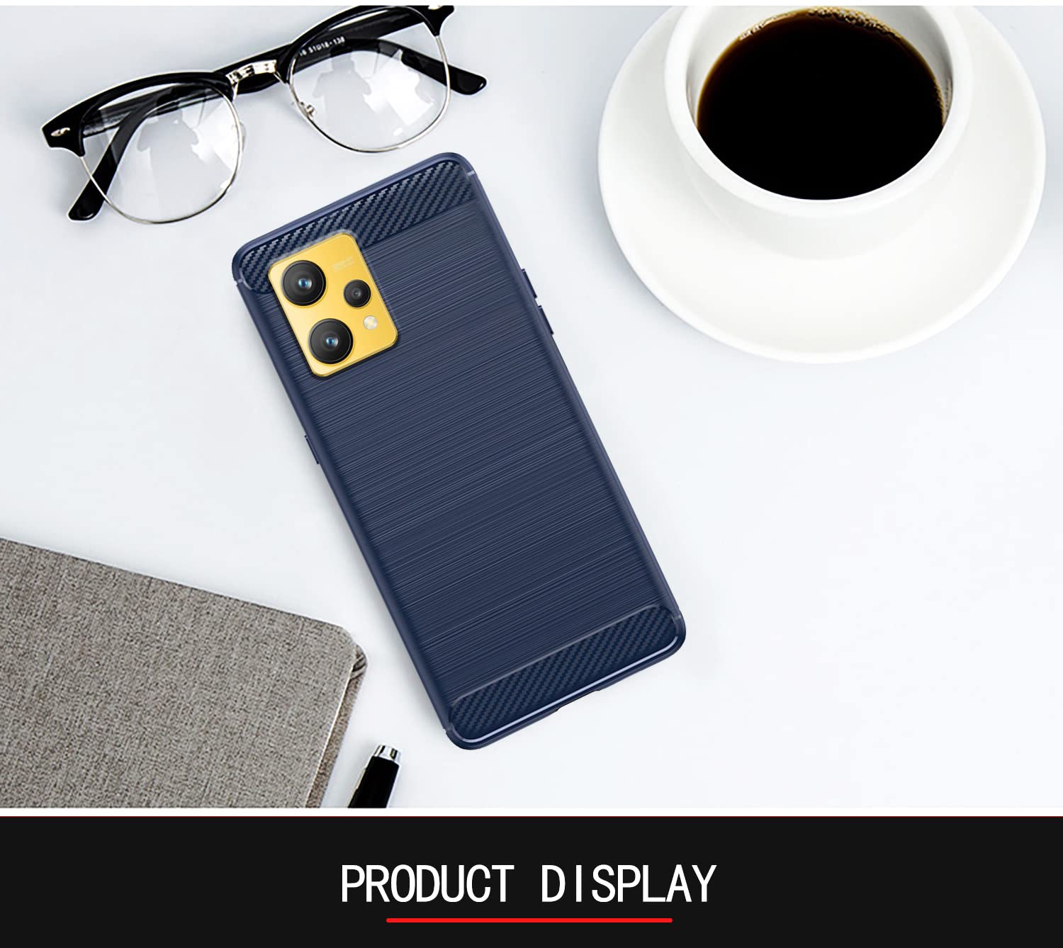 Pikkme Realme 9 4G/9 Pro Plus 5G Hybrid blue phone cover – photo 2