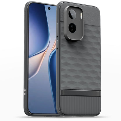 Vivo T5 Pro 5G Silicone phone cover in grey by Pikkme