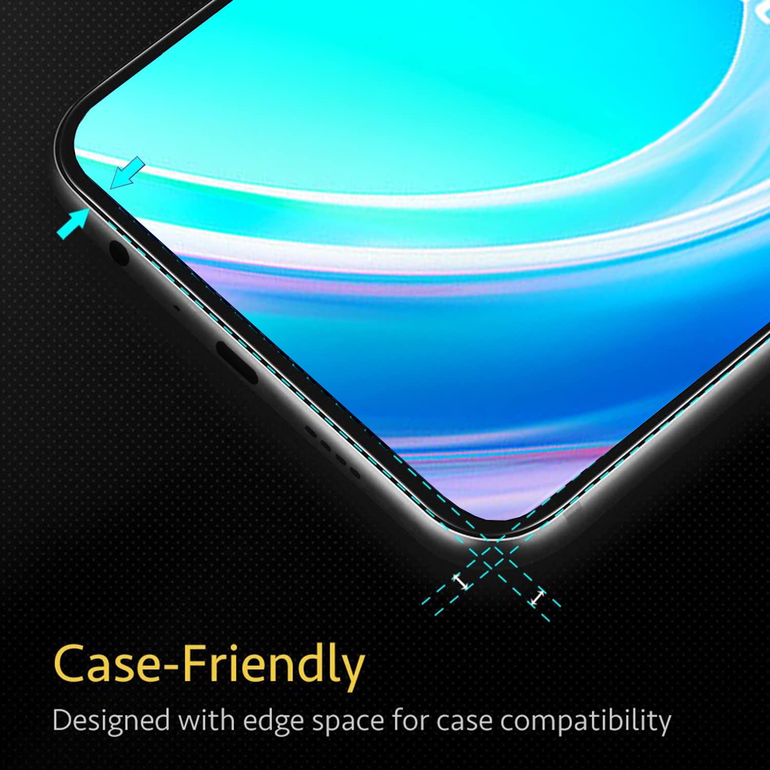 Pikkme OnePlus Nord CE 2 Lite 5G Tempered Glass