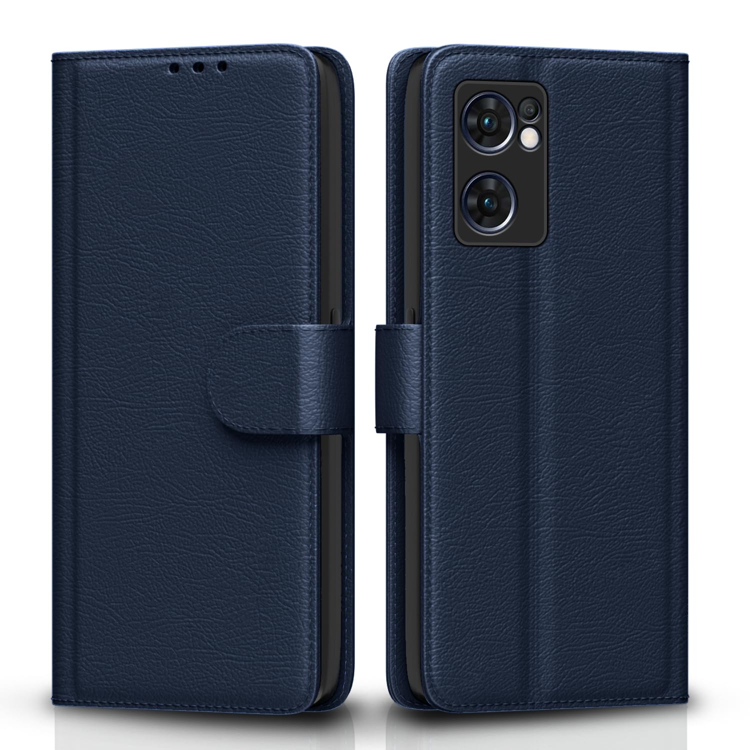 Pikkme Oppo Reno 7 5G blue wallet flip cover
