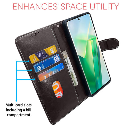 Coffee & brown flip cover for Vivo T2 Pro 5G – Pikkme – photo 4