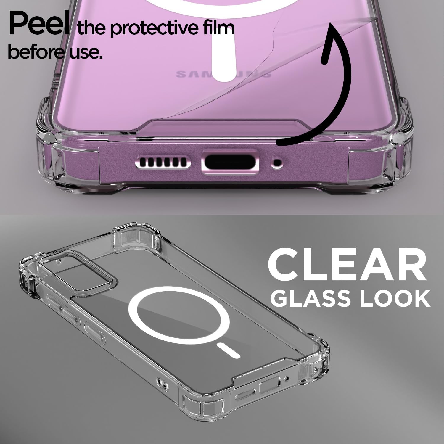 Pikkme transparent mag-safe back cover for Samsung S20 FE 5G – photo 3