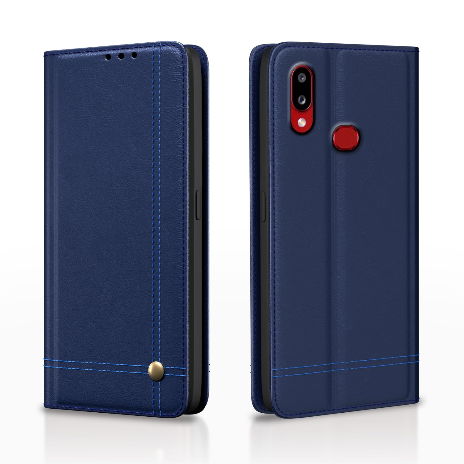 Pikkme blue Magnetic flip cover for Samsung A10s