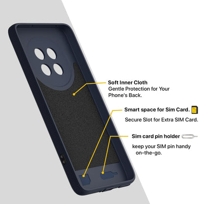 Oppo F31 Pro Plus 5G back cover in blue by Pikkme – photo 6