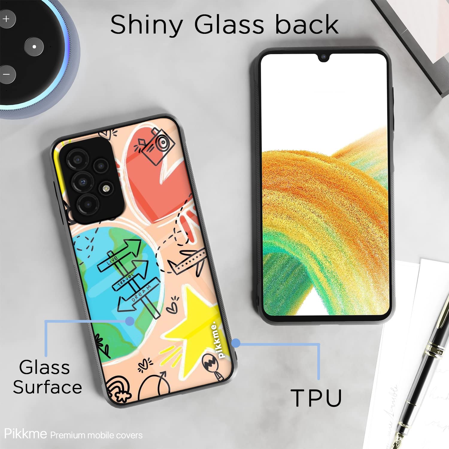 Pikkme Samsung A13 4G Hybrid mobile back cover – photo 3