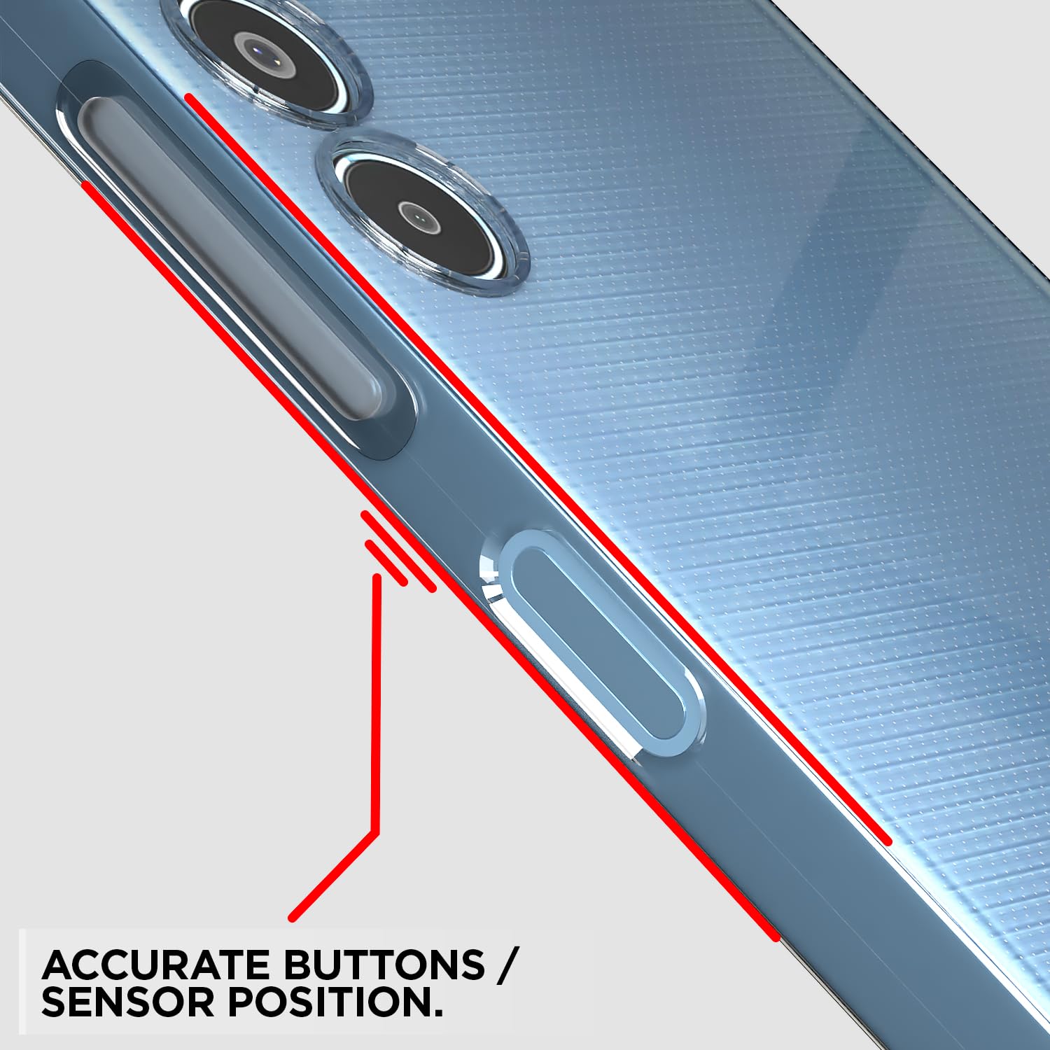 Pikkme Samsung M35 5G transparent mobile cover – photo 7