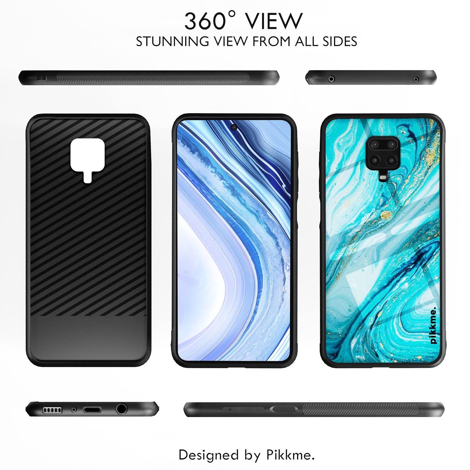 Pikkme Redmi Note 9 Pro/Note 9 Pro Max/Poco M2 Pro/Note 10 Lite Hybrid back cover – photo 2
