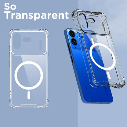 Transparent mag-safe MagSafe back cover for Nothing Phone 4b 5G – Pikkme – photo 2