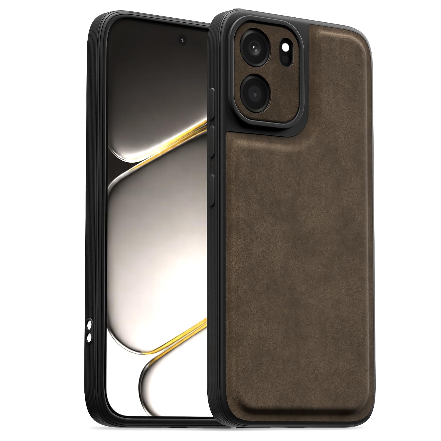 Coffee Leather back cover for OnePlus Nord CE 6 5G – Pikkme