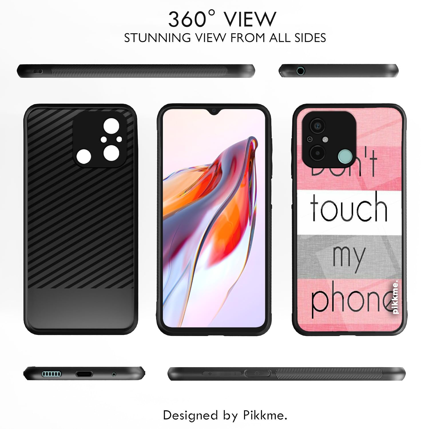 Redmi 12C/Poco C55 Hybrid phone cover by Pikkme – photo 2