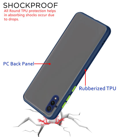 Pikkme Samsung M02 Hybrid blue phone cover – photo 4