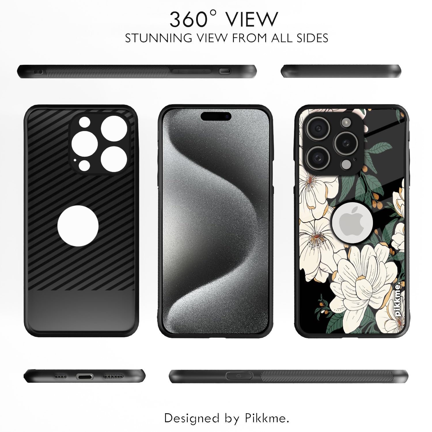 Pikkme Flower back cover for iPhone 15 Pro Max – photo 2
