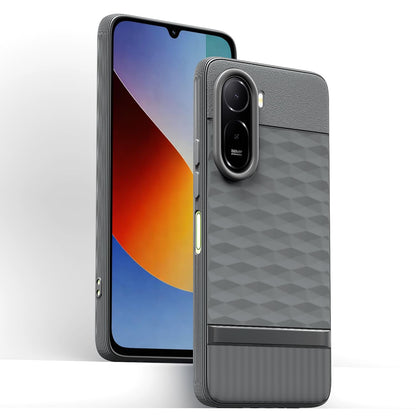 Redmi A7 Pro/Poco C85x 5G Silicone mobile back cover in grey by Pikkme – photo 2