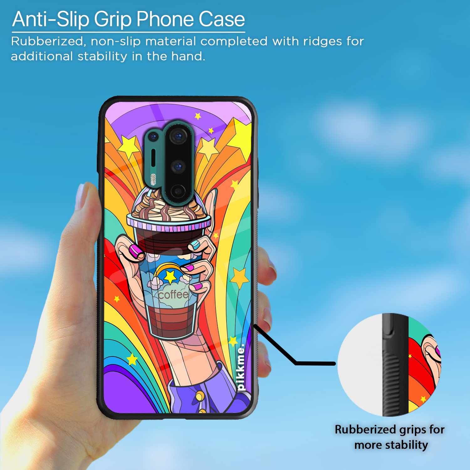 Pikkme Hybrid mobile cover for OnePlus 8 Pro – photo 5