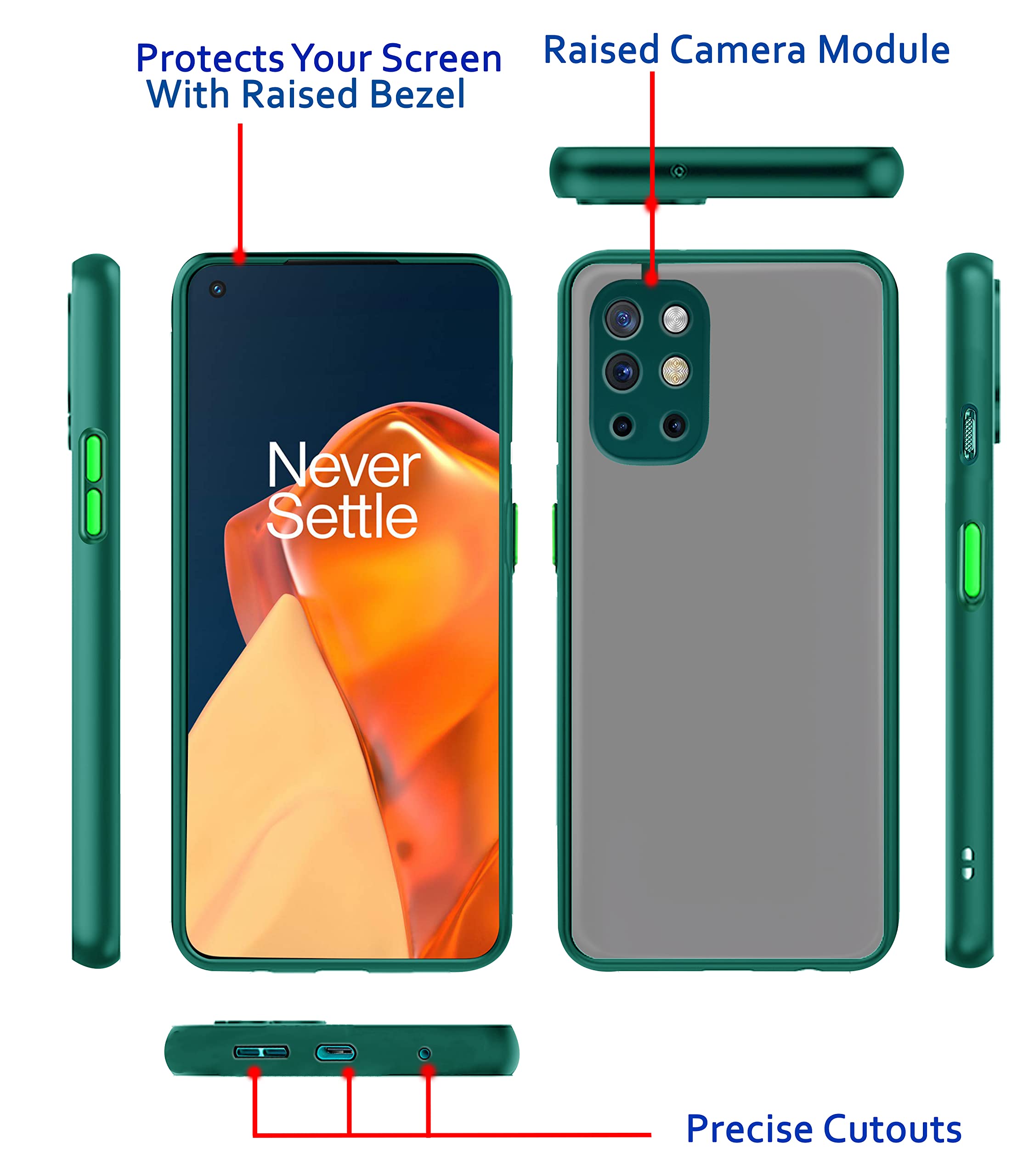 Light green mobile cover for OnePlus 8T – Pikkme – photo 3