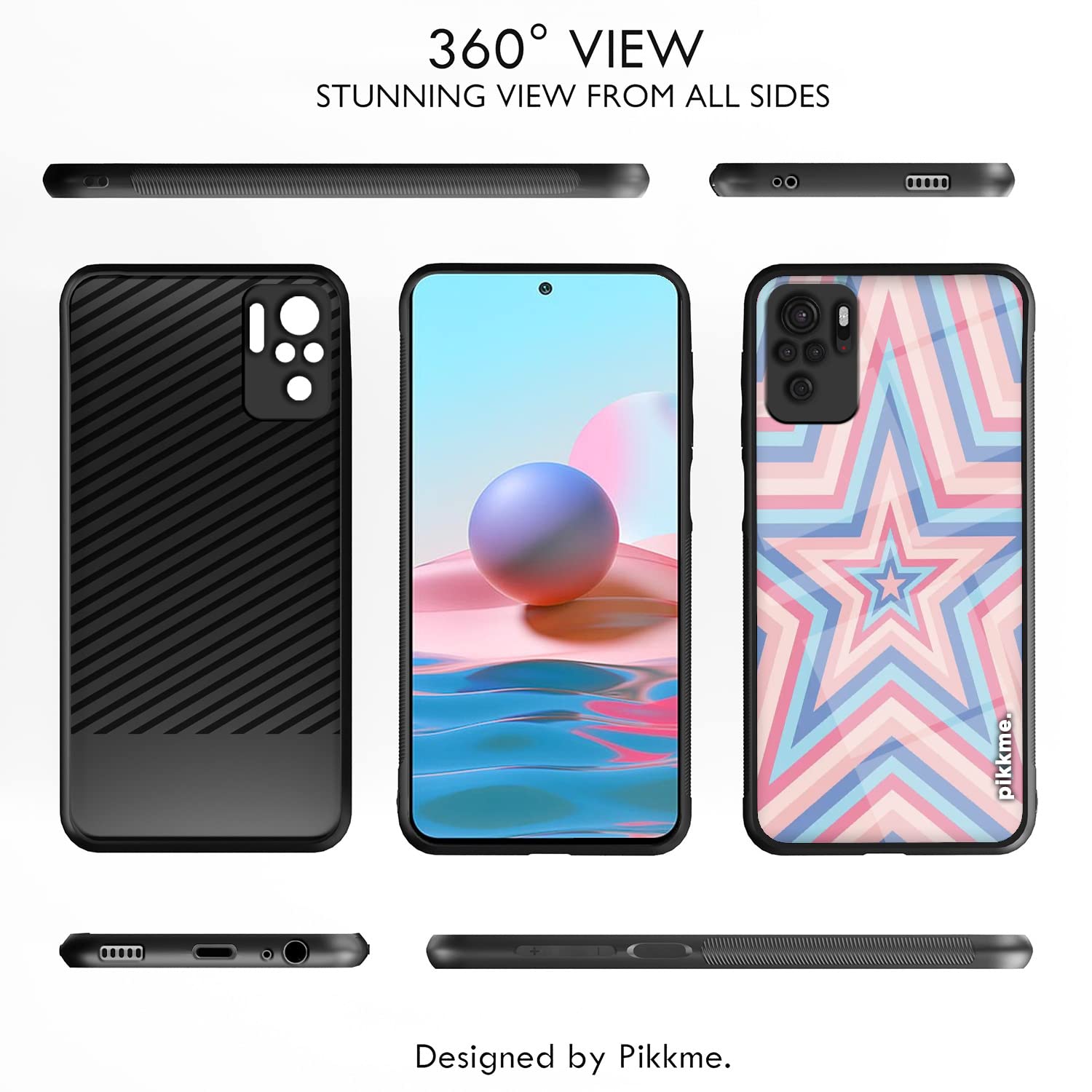 Redmi Note 10/Note 10s mobile back cover by Pikkme – photo 2