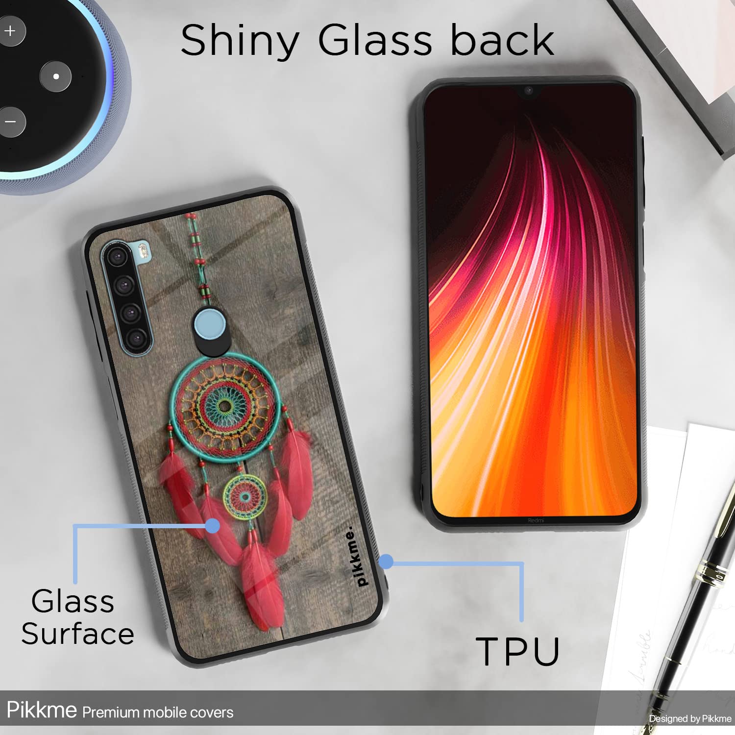 Pikkme Flower phone cover for Redmi Note 8 – photo 3