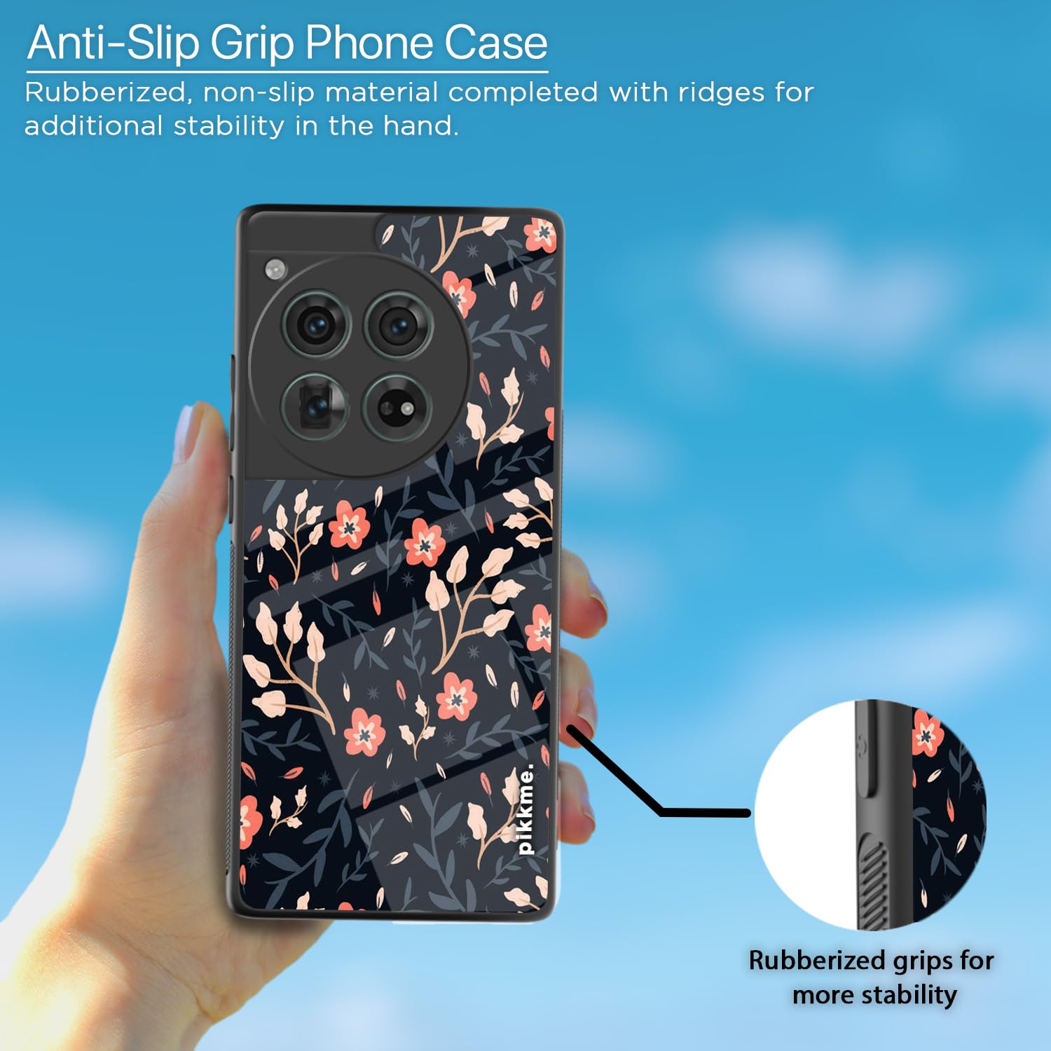 Pikkme OnePlus 12 5G Flower back cover – photo 5