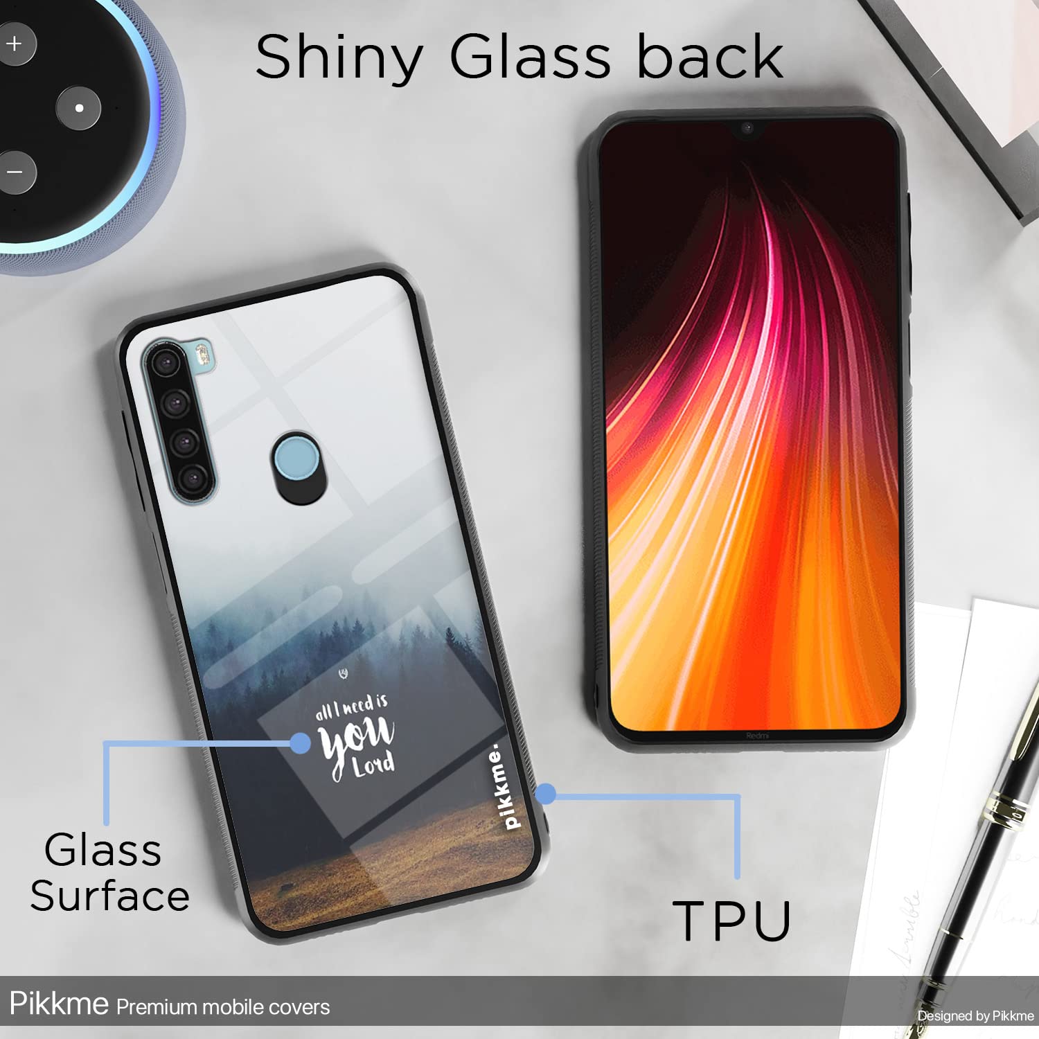 Pikkme Redmi Note 8 Hybrid mobile cover – photo 3