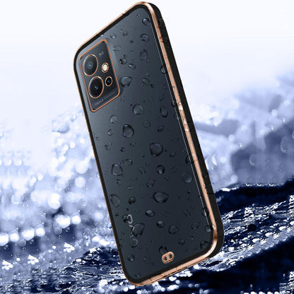 Pikkme Vivo T1/Y75/iQOO Z6 5G Chrome black mobile back cover – photo 4