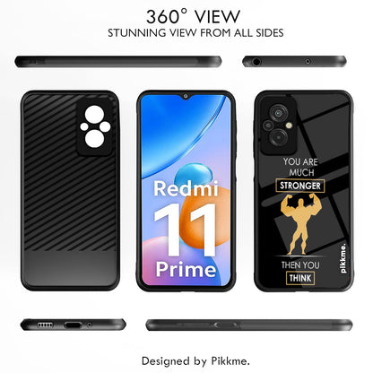 Pikkme Hybrid phone cover for Redmi 11 Prime 4G – photo 2