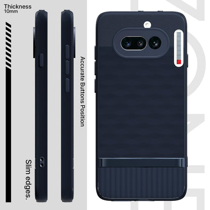 Blue Silicone mobile back cover for Nothing Phone 4a 5G – Pikkme – photo 3