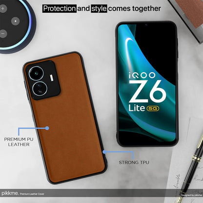 iQOO Z6 Lite 5G mobile cover in camel by Pikkme – photo 5