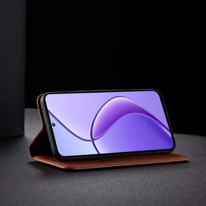 Pikkme brown flip case for Realme Narzo 70x 5G/N65/13/12/12X 5G/C65 – photo 5