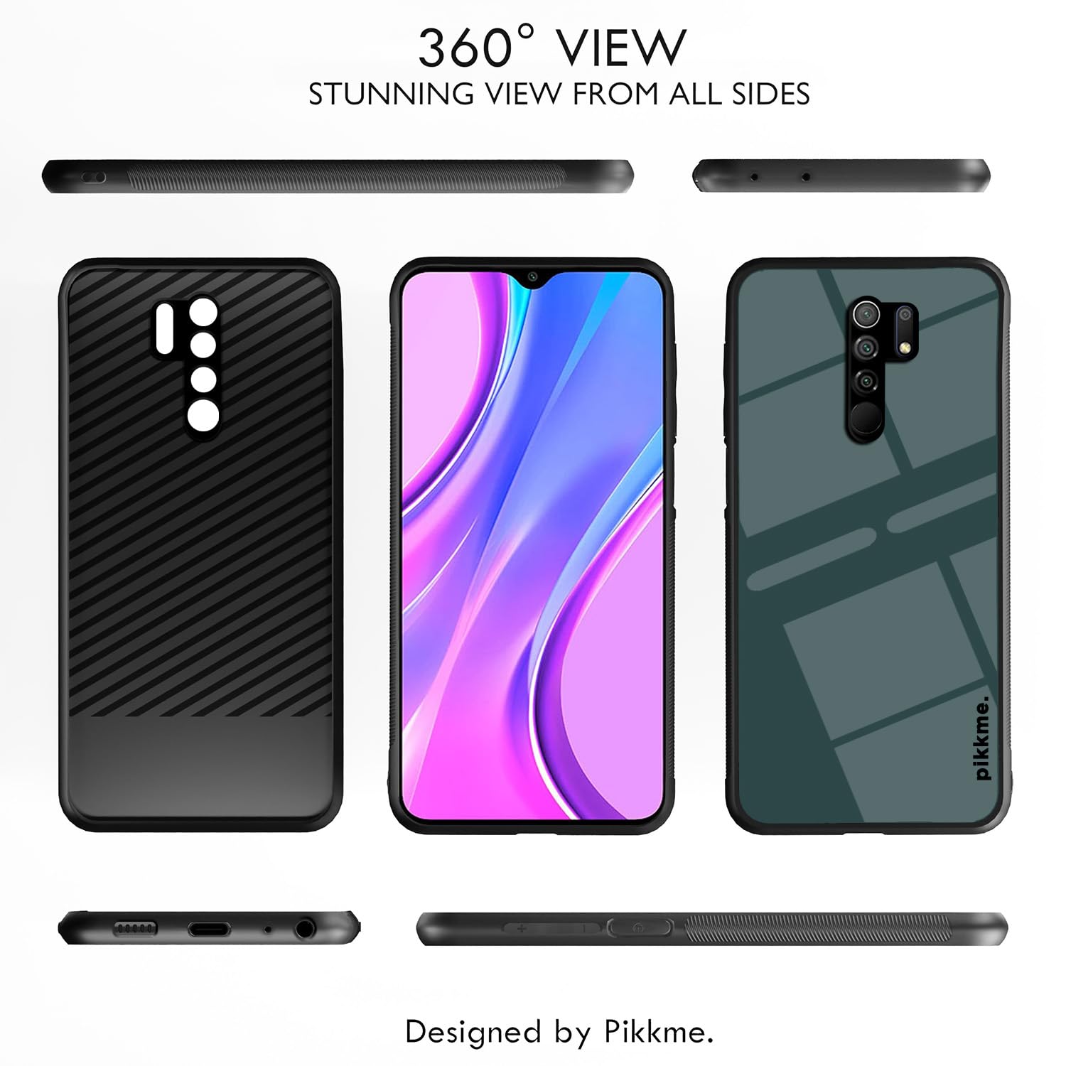 Pikkme Redmi 9 Prime Hybrid back cover – photo 2