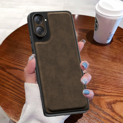 Redmi A7 5G mobile back cover in coffee by Pikkme – photo 7