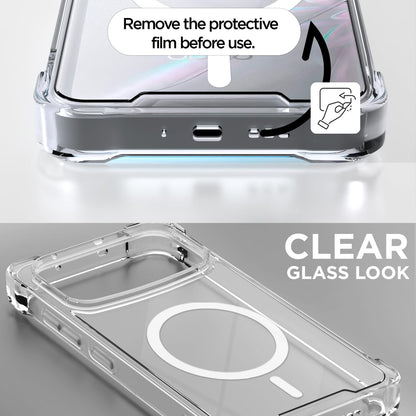 Pikkme transparent mag-safe MagSafe phone cover for Oppo F33 Pro 5G – photo 3