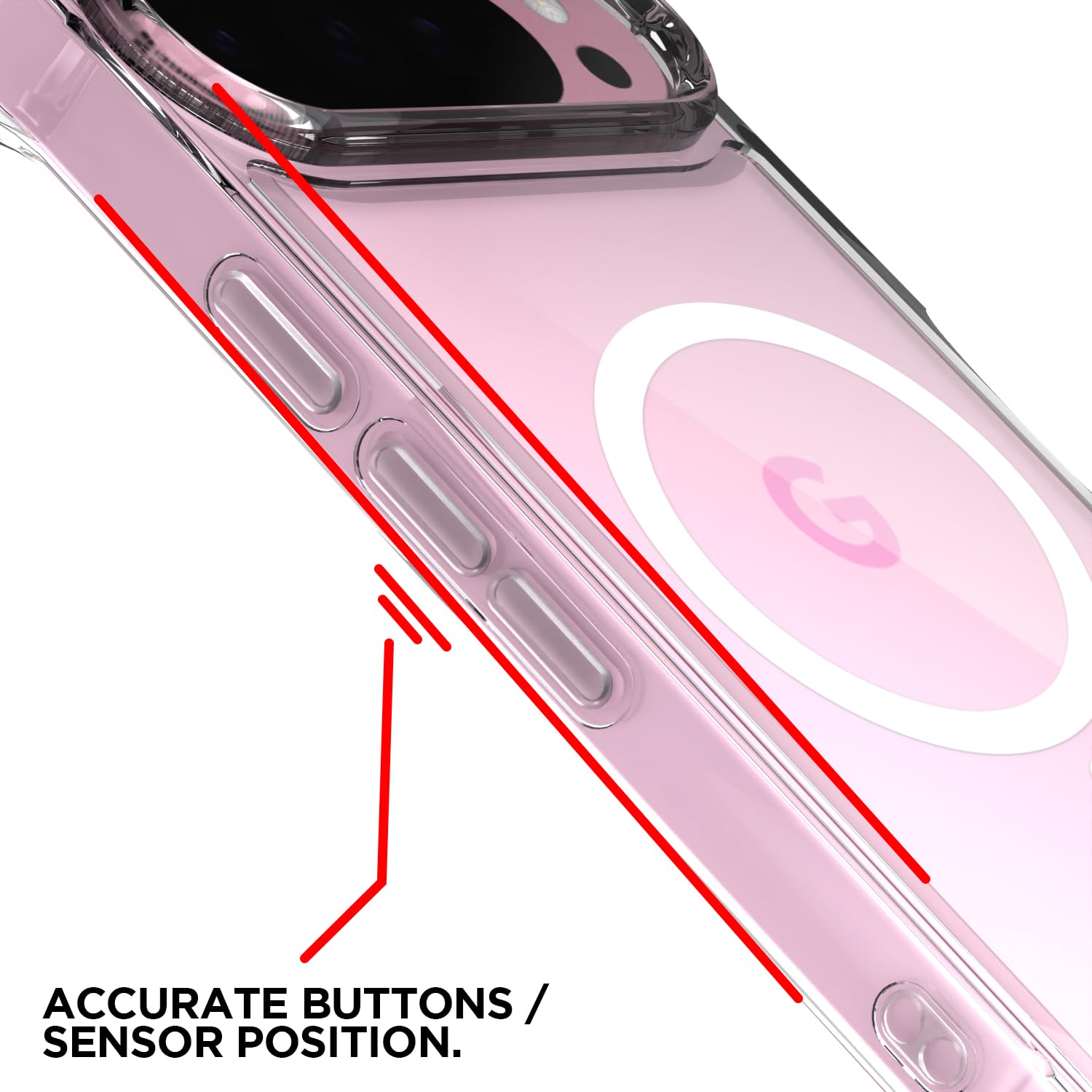 Google Pixel 9 Pro XL 5G mobile cover in transparent mag-safe by Pikkme – photo 6