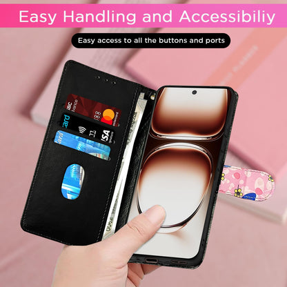 Pink flower flip case for Oppo Reno 12 Pro 5G – Pikkme – photo 7