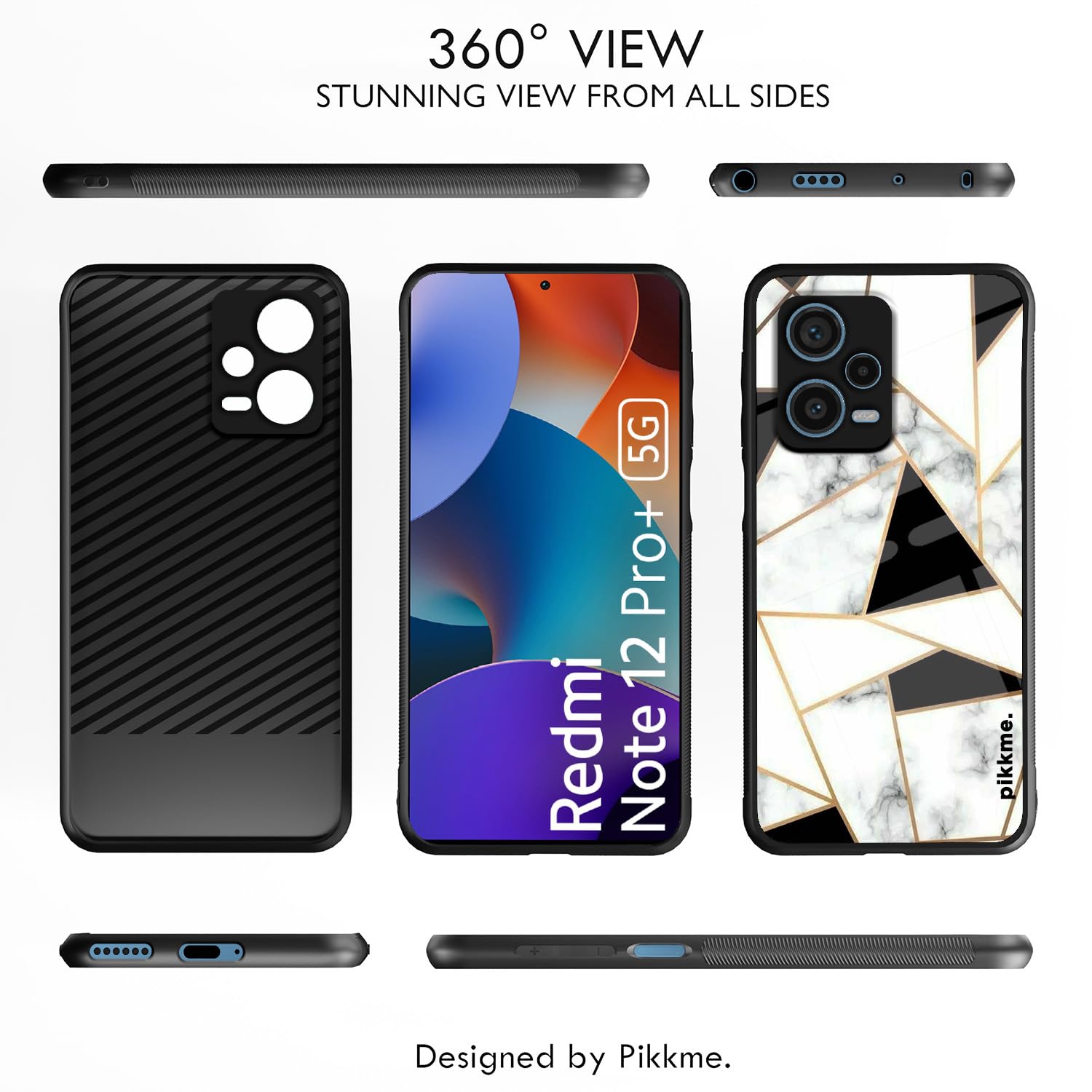 Pikkme Redmi Note 12 Pro Plus 5G Hybrid phone cover – photo 2