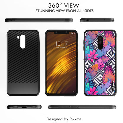 Pikkme Poco F1 Flower mobile cover – photo 2