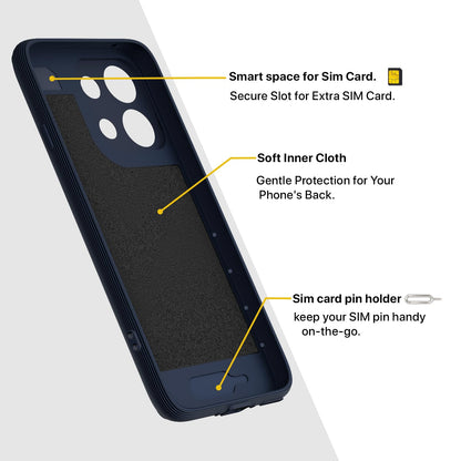 Pikkme blue mobile back cover for Oppo Reno 16c 5G – photo 6